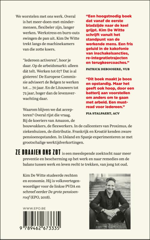 Achterkant van Ze draaien ons zot