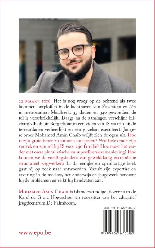 Achterkant van Aanslag op het hart