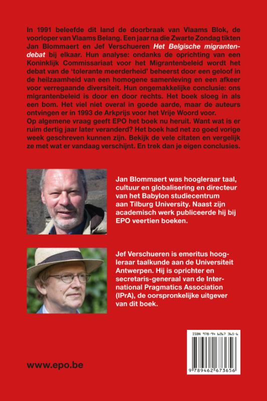 Achterkant van Het Belgische migrantendebat
