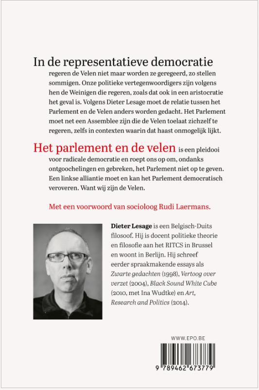 Achterkant van Parlement en de velen