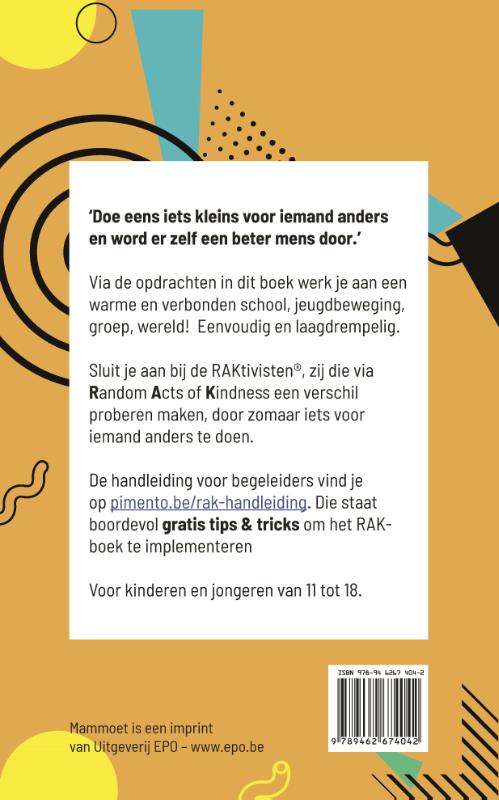 Achterkant van Rakattack