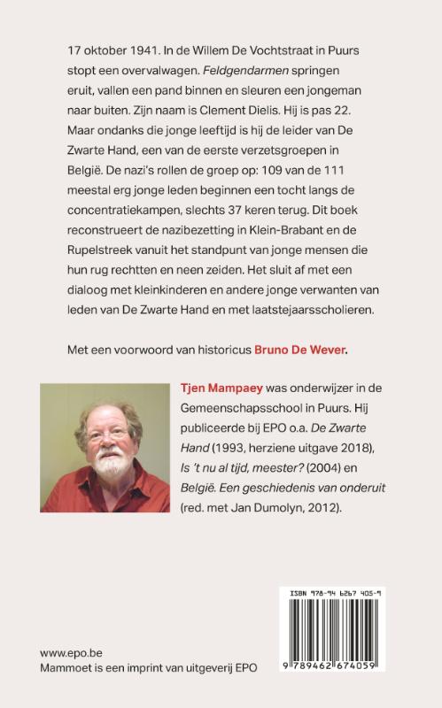 Achterkant van Zijn naam was Clement Dielis