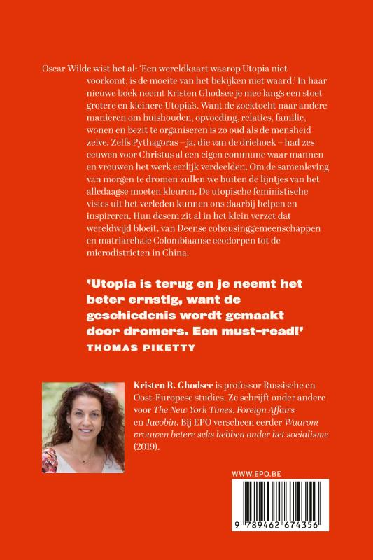 Achterkant van Alledaags Utopia