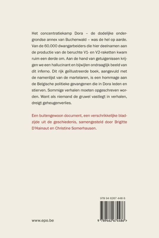 Achterkant van Concentratiekamp Dora