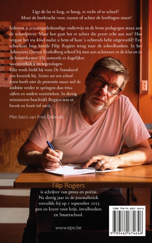Achterkant van Scènes uit een schoolleven