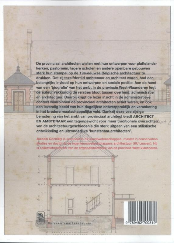 Achterkant van Architect en ambtenaar