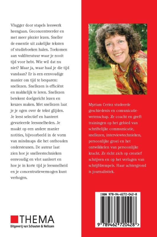 Achterkant van Snellezen