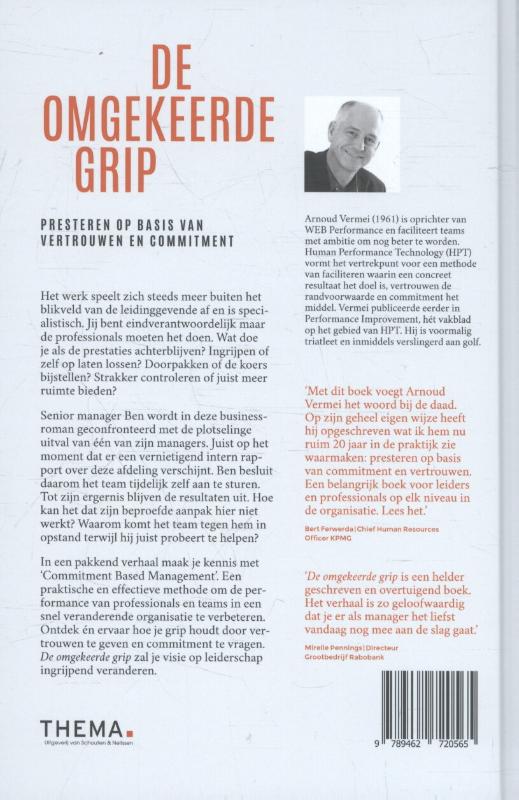 Achterkant van De omgekeerde grip