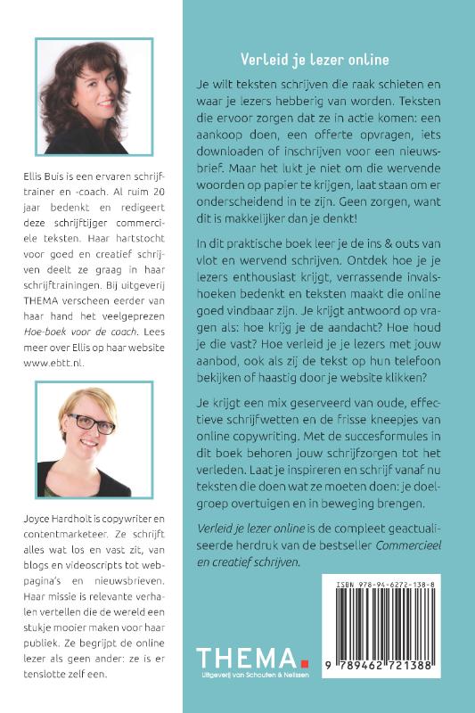 Achterkant van Verleid je lezer online