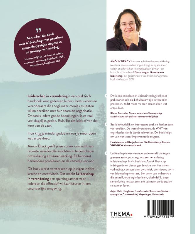 Achterkant van Leiderschap in verandering
