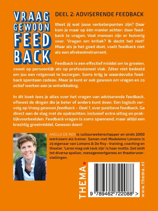 Achterkant van 2 Adviserende feedback