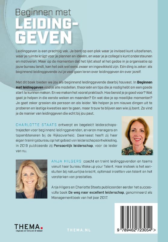 Achterkant van Beginnen met leidinggeven