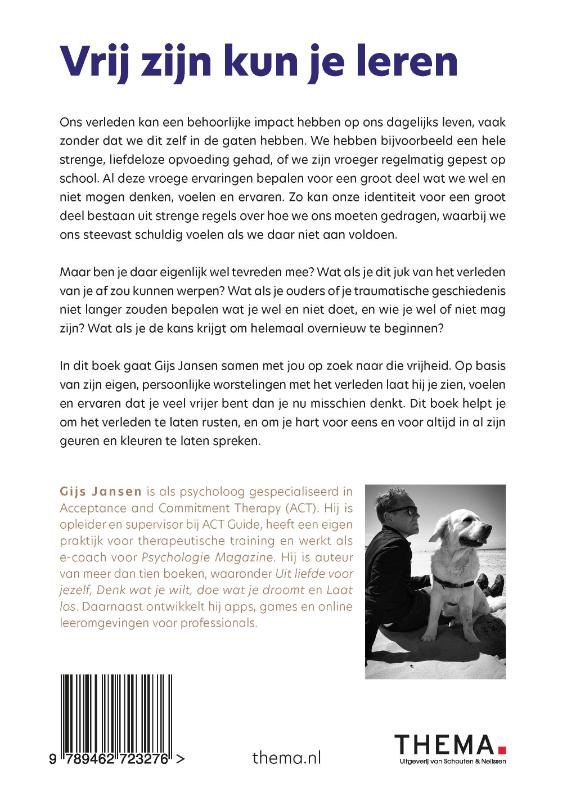 Achterkant van Vrij zijn kun je leren