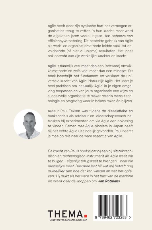 Achterkant van Natuurlijk agile