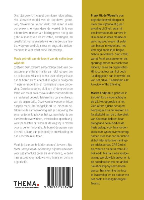 Achterkant van Systeem Geïnspireerd Leiderschap