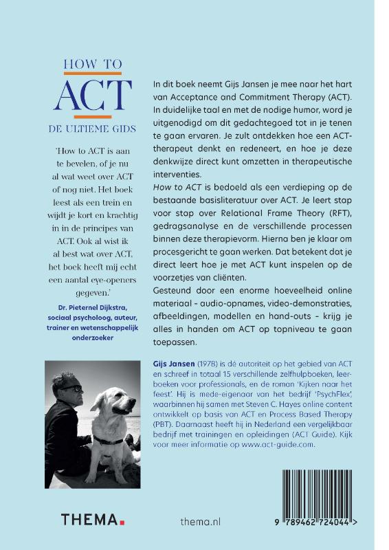 Achterkant van How to ACT