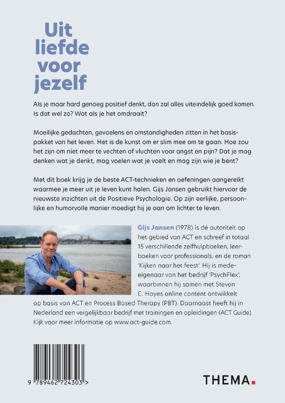 Achterkant van Uit liefde voor jezelf