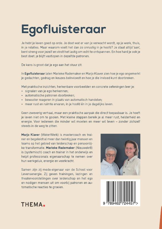 Achterkant van Egofluisteraar