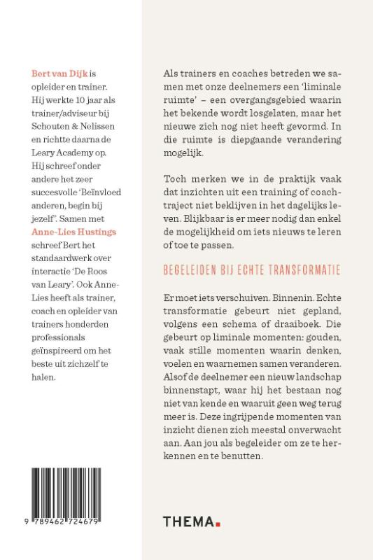 Achterkant van Het liminale moment