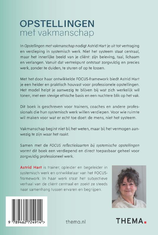 Achterkant van Opstellingen met vakmanschap