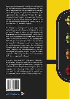 Achterkant van Customer delight in 5 stappen