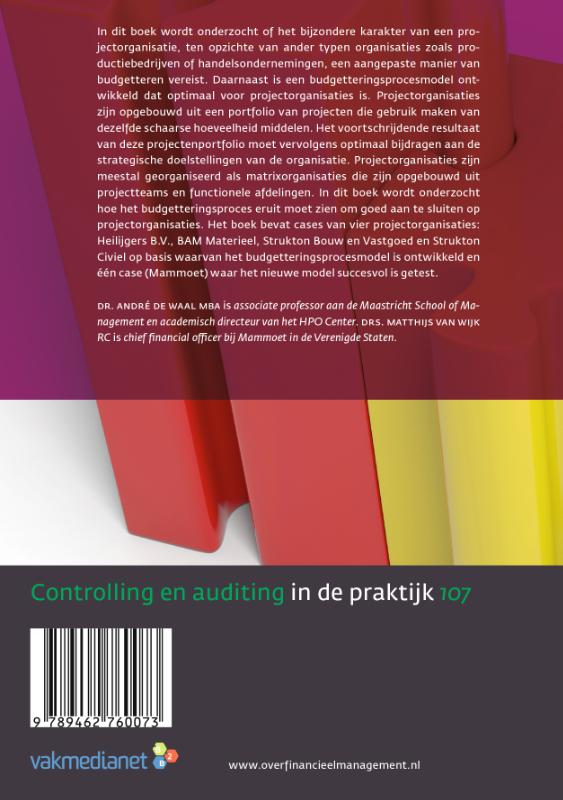 Achterkant van Het budgetteringsprocesmodel