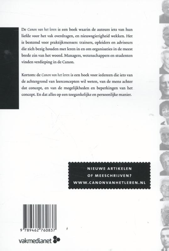 Achterkant van Canon van het leren
