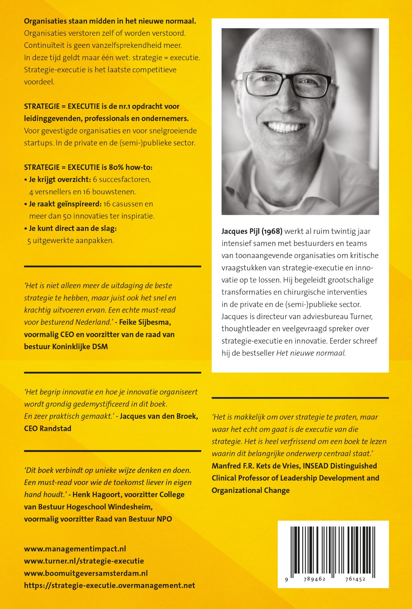 Achterkant van Strategie = Executie