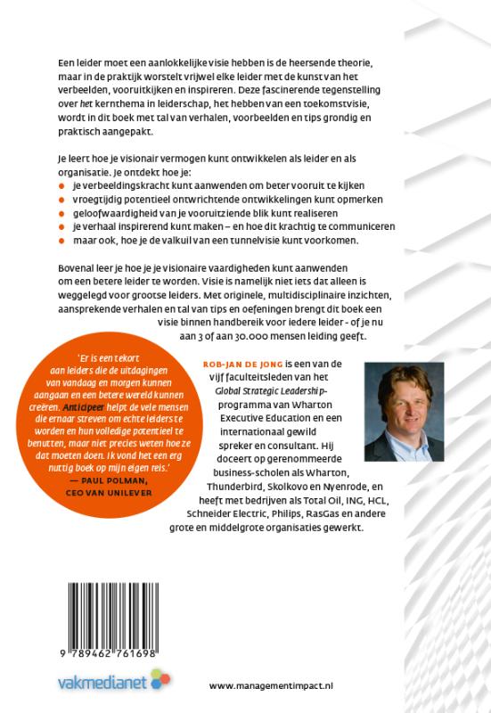 Achterkant van Anticipeer