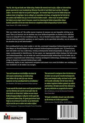 Achterkant van Leadership Agility