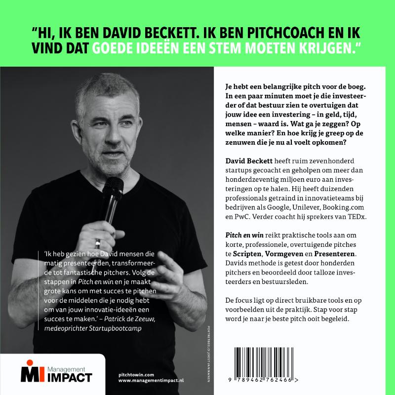 Achterkant van Pitch en win
