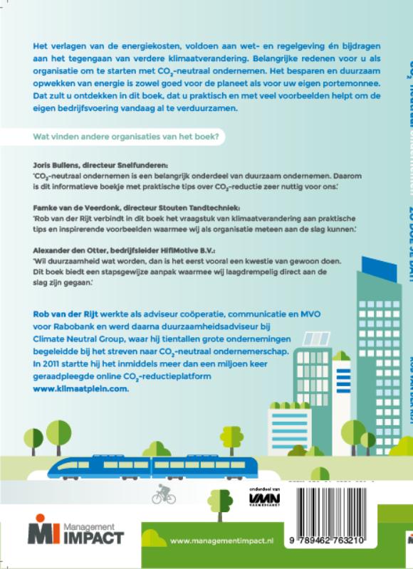 Achterkant van CO2-neutraal ondernemen - Zo doe je dat!