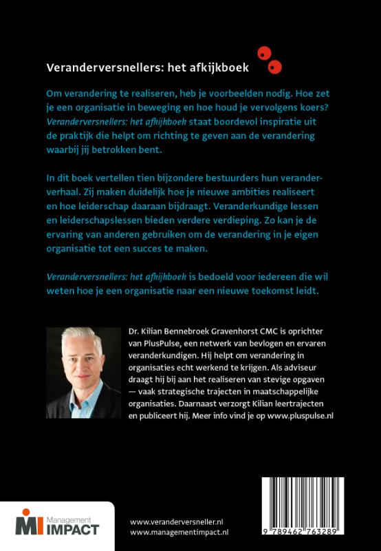 Achterkant van Veranderversnellers
