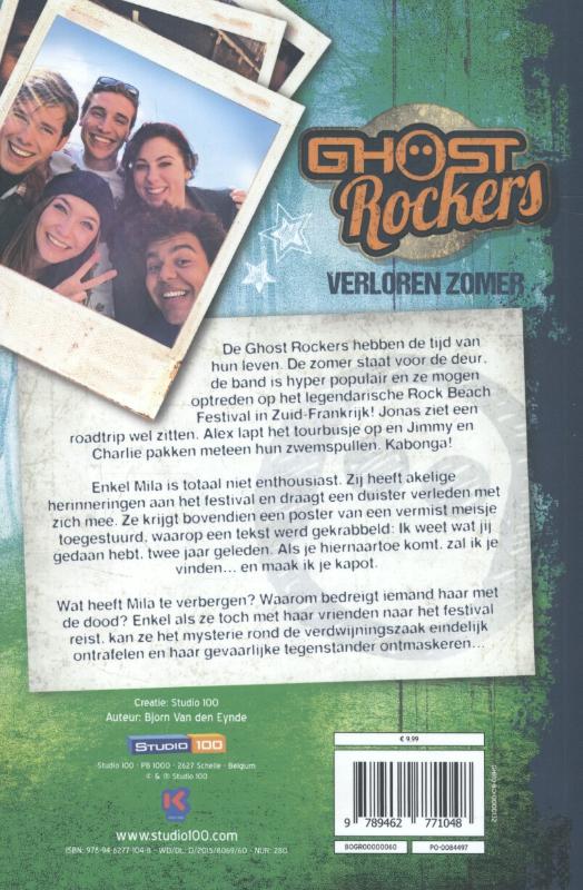 Achterkant van Verloren zomer