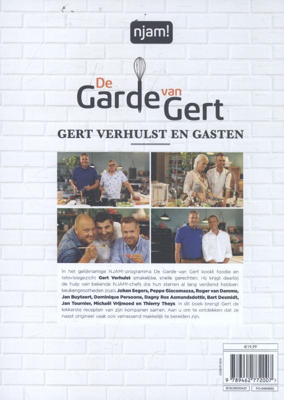 Achterkant van De garde van Gert