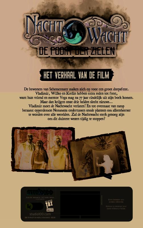 Achterkant van Nachtwacht : leesboek - the movie