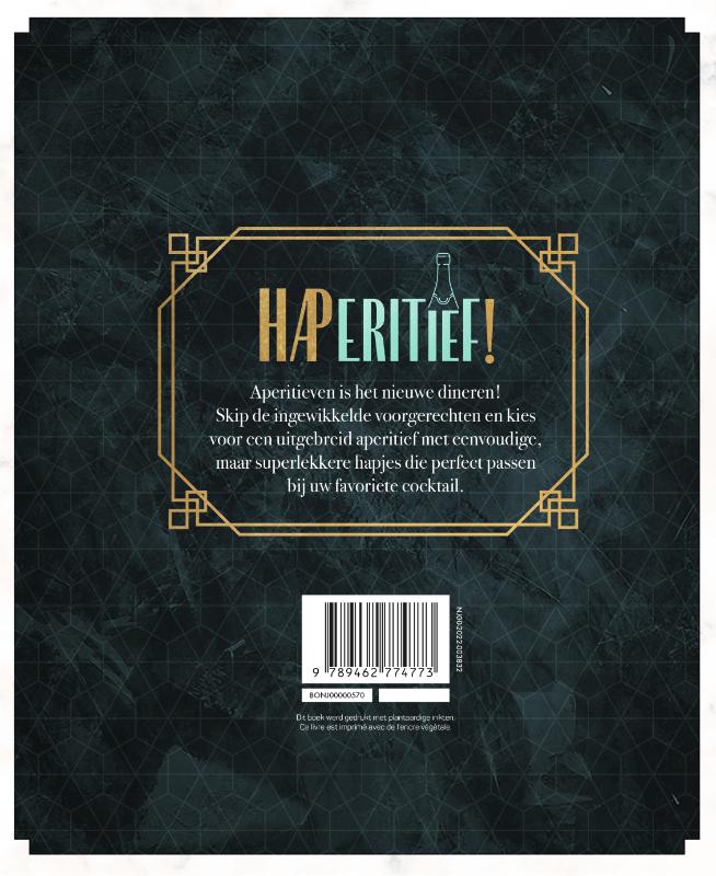 Achterkant van Njam : HAPeritief