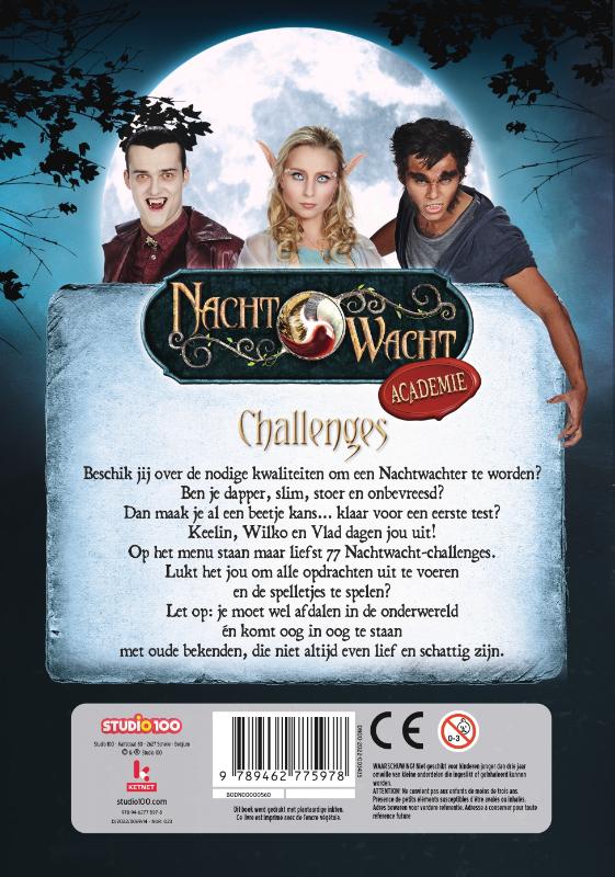 Achterkant van Doeboek - challenges
