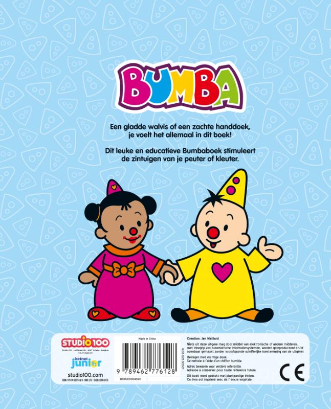 Achterkant van Bumba : groot voelboek