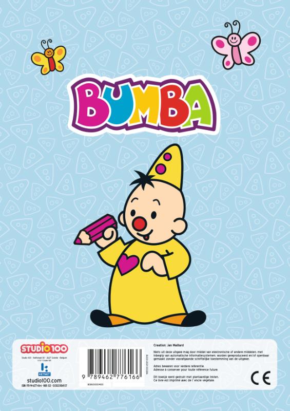 Achterkant van Bumba : kleurboek Bumbina