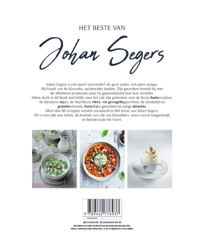 Achterkant van Njam : The Best of Johan Segers