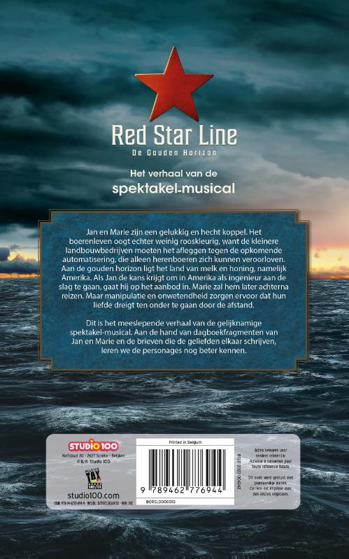 Achterkant van Red Star Line