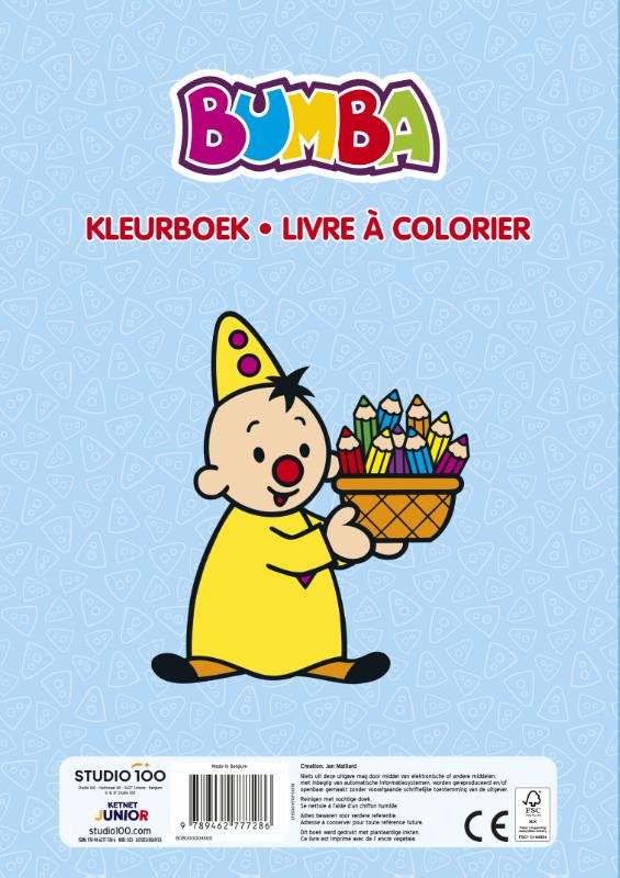 Achterkant van Bumba : kleurboek - Ballonnen