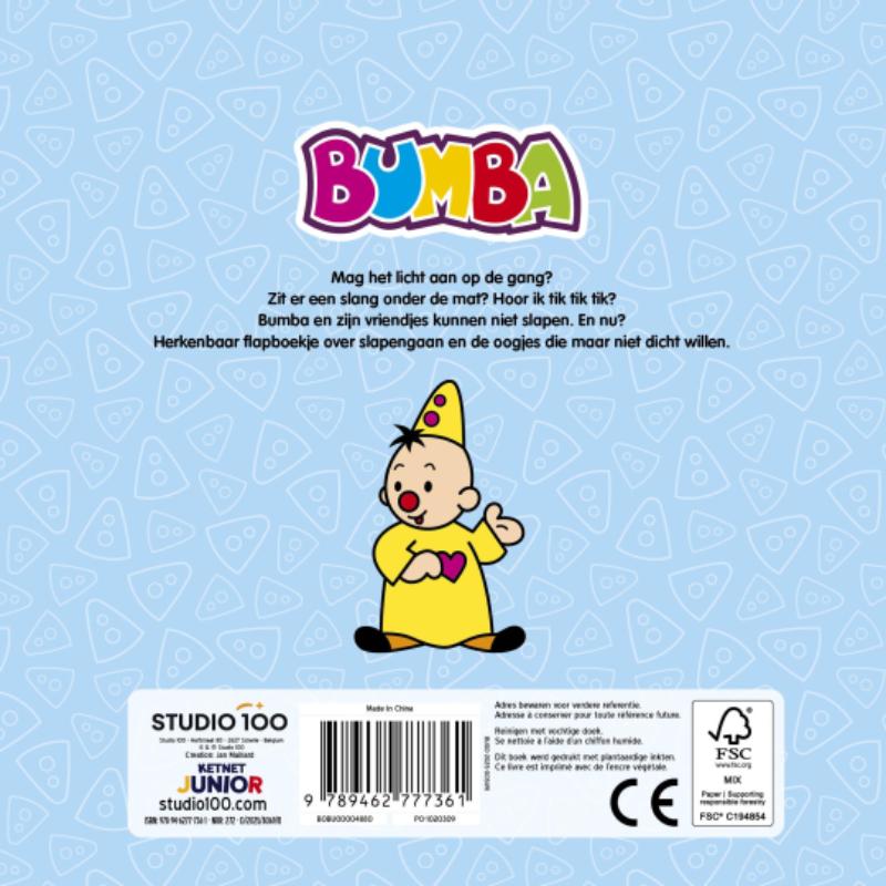 Achterkant van Oogjes dicht