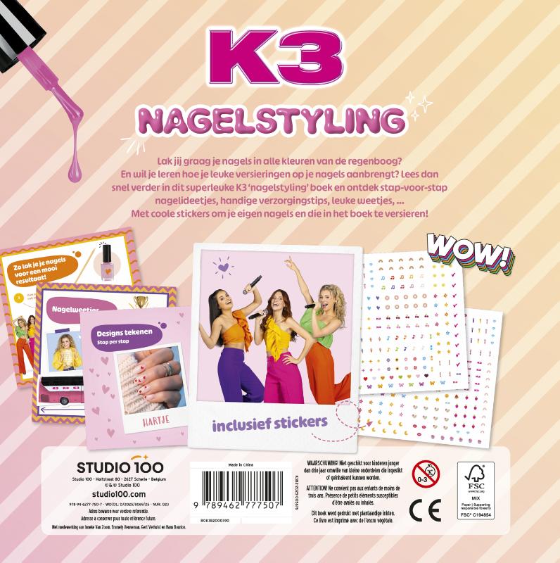Achterkant van Nagelstyling