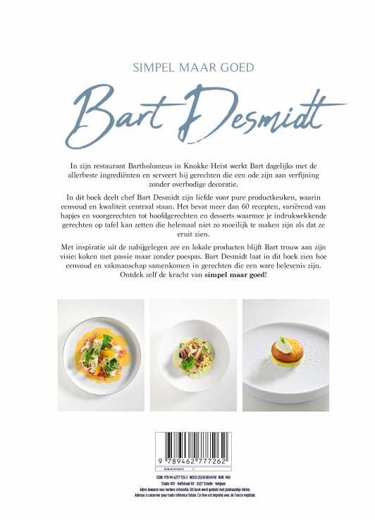 Achterkant van Bart Desmidt
