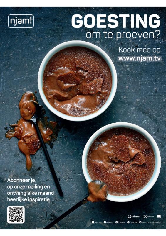 Achterkant van Njam : magazine - 15 jaar njam!