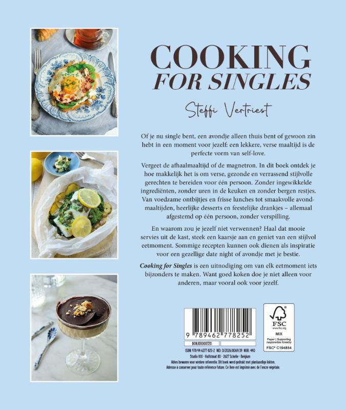 Achterkant van Njam : Cooking for Singles