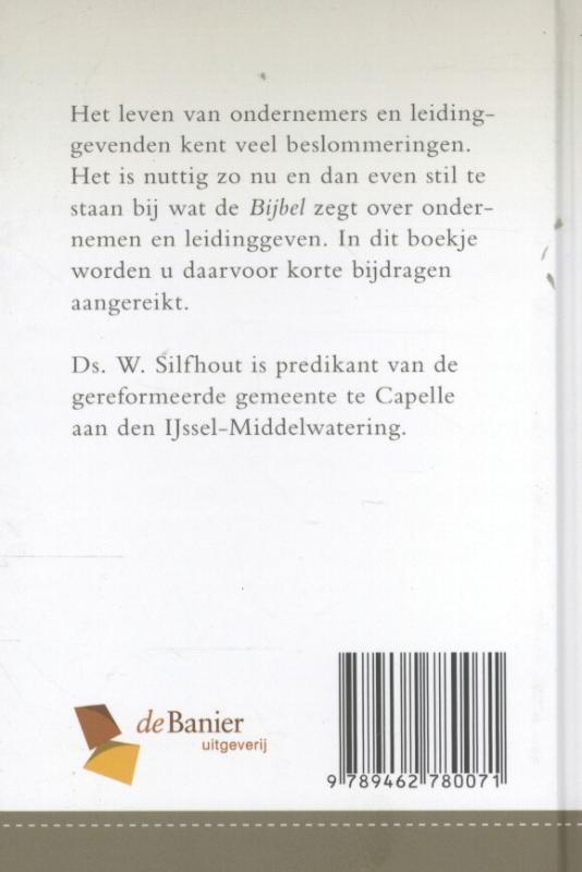 Achterkant van Woorden van wijsheid