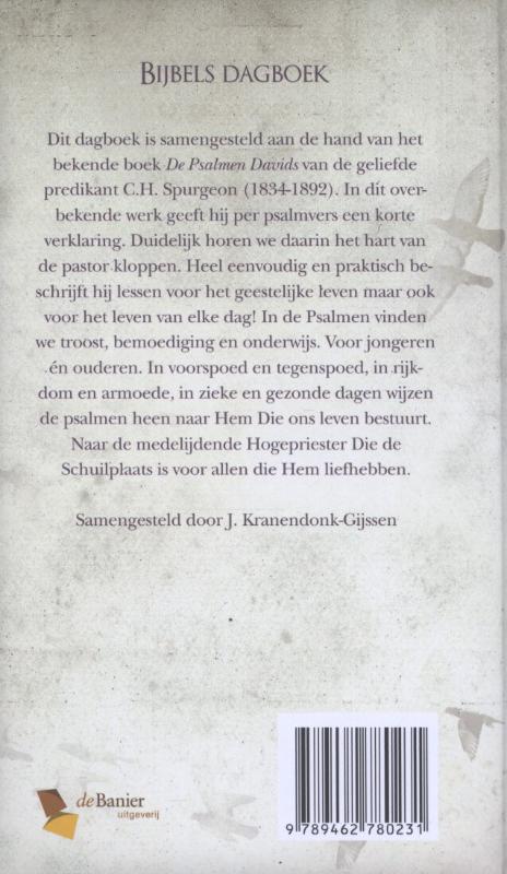 Achterkant van U bent mijn schuilplaats